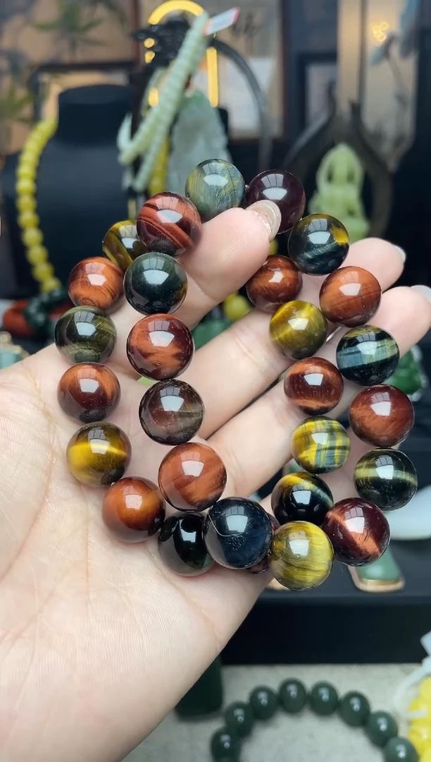 【闪购商品】石英质玉手链未镶嵌手串多样性发其一f046