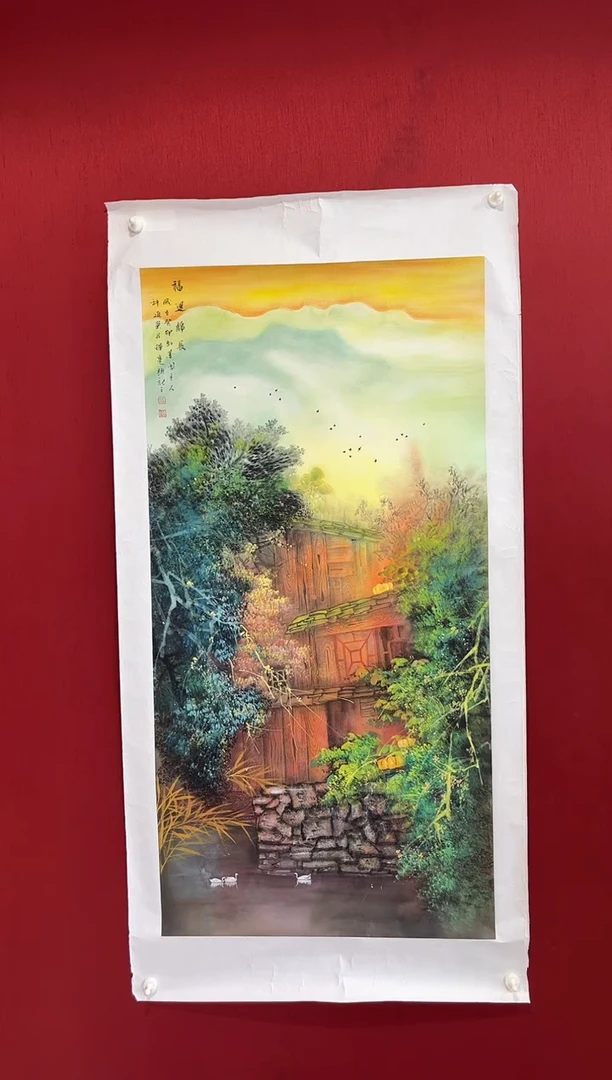 国画罗科通老师画作