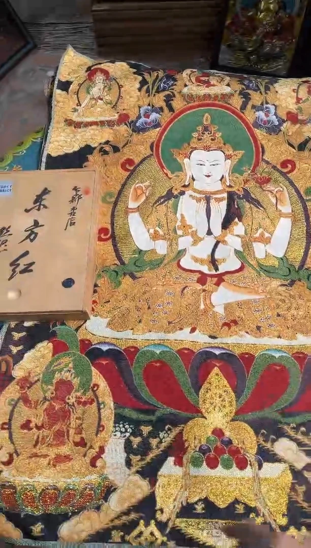 卷轴画天天的唐卡tk160