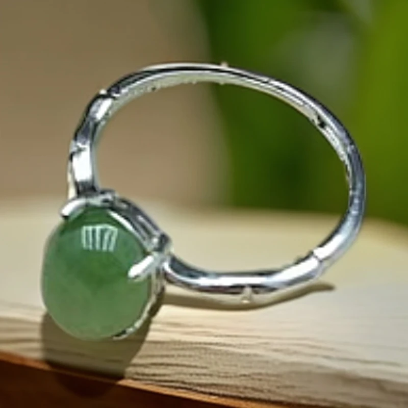 天然和田玉开口戒指 多样性发一 A001