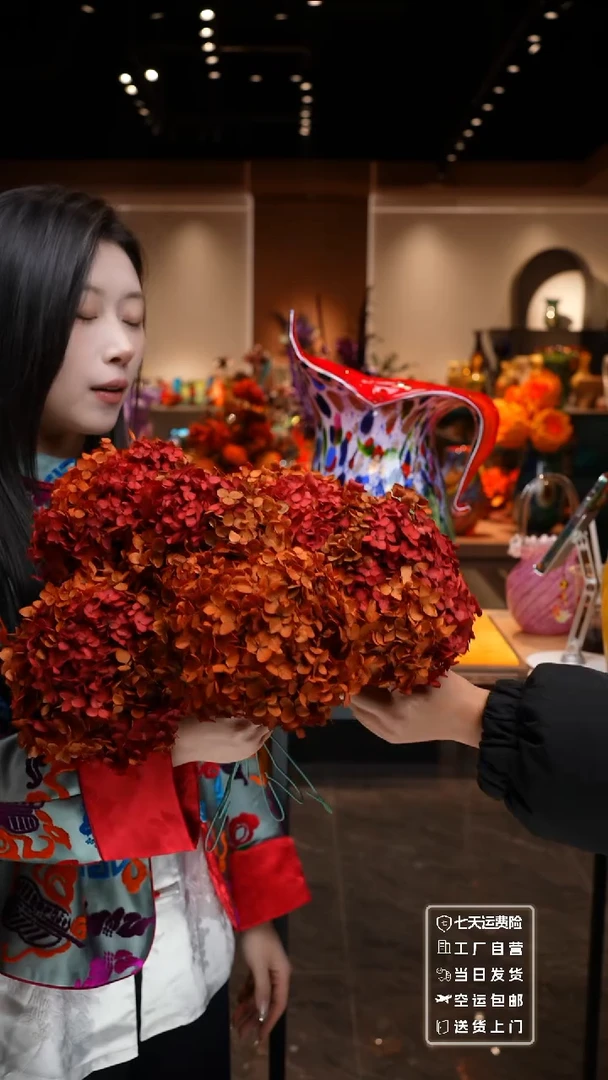 【闪购商品】木小号永生绣球10支装