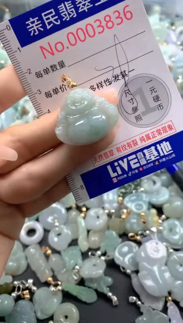 颈饰未镶嵌翡翠3836