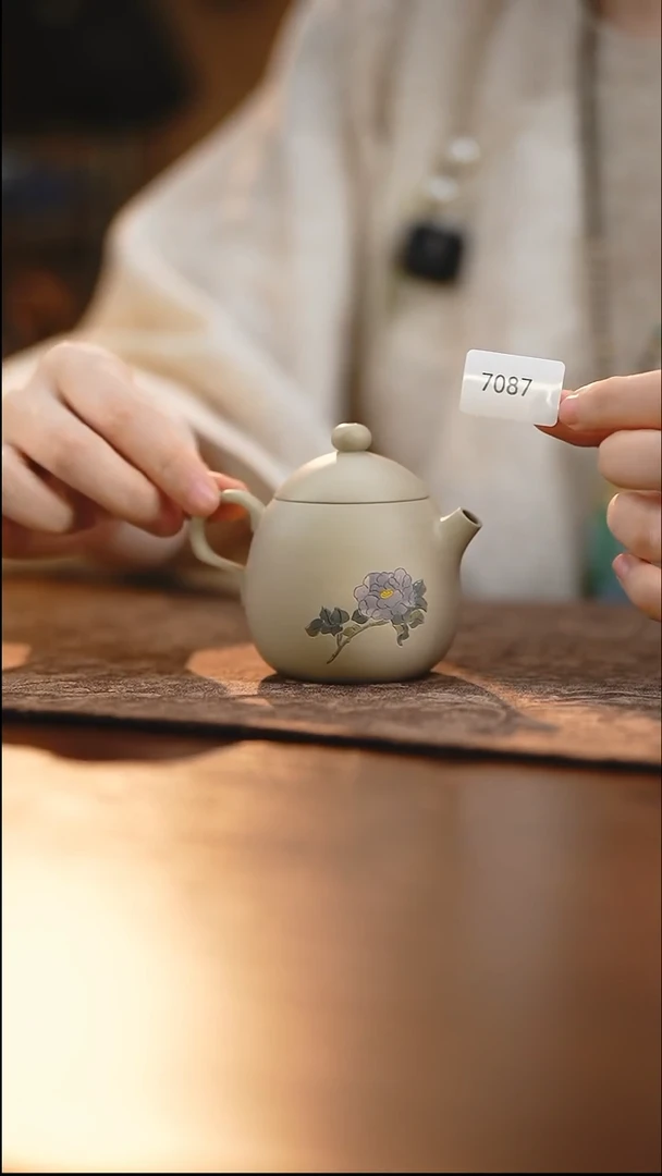 雲梦茶器紫陶茶壶7087