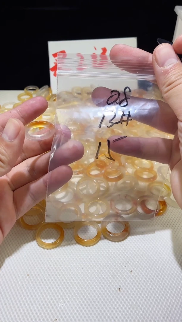 未镶嵌戒指玛瑙/玉髓08