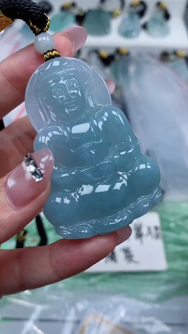 颈饰未镶嵌翡翠吊坠