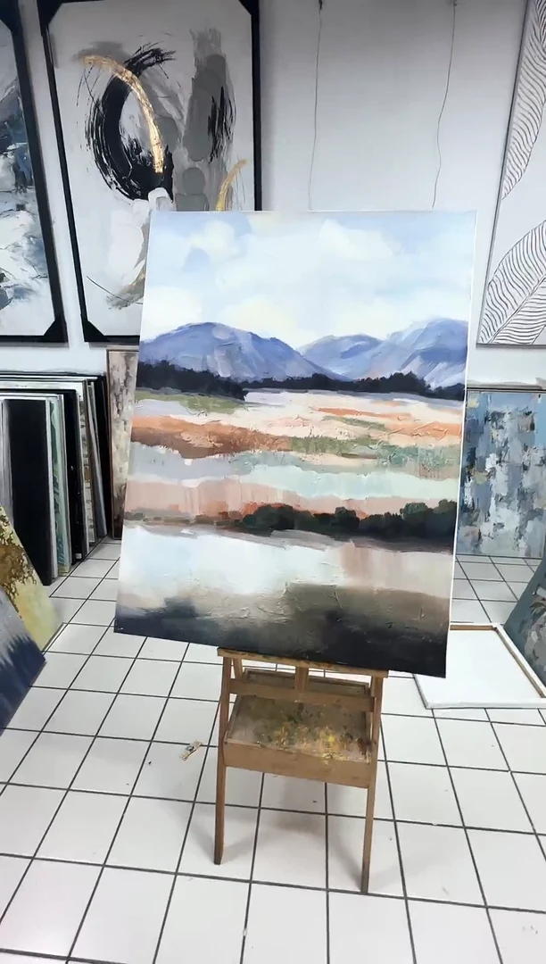 168现代艺术装饰画油画120*90