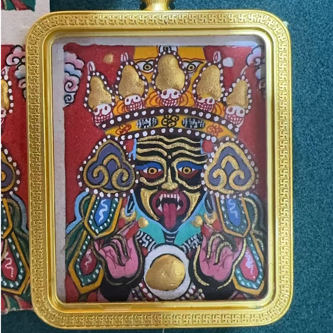 扎基拉姆 —— 精美佛牌藏传手绘