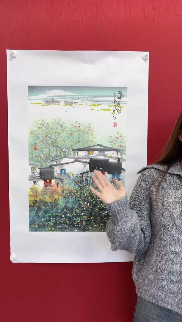 国画张国红老师画作