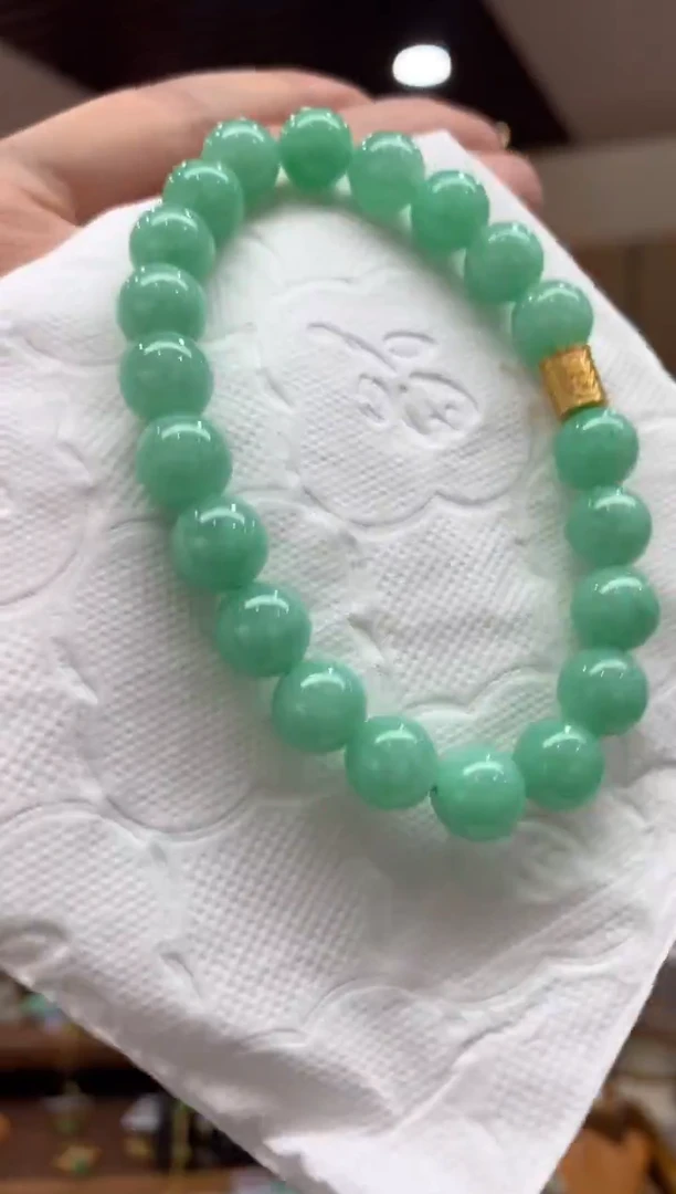 未镶嵌手串翡翠手串