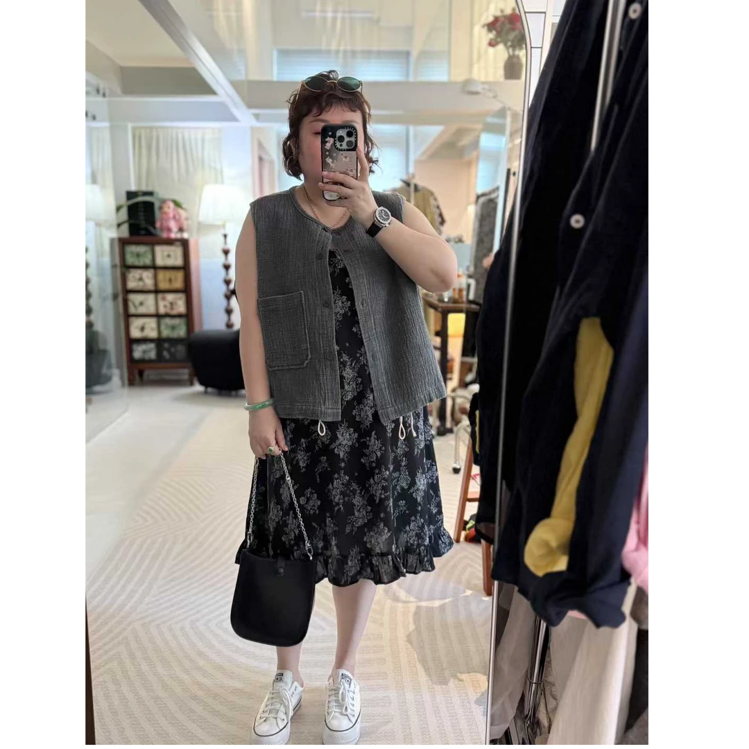 MEET  夏季定制版普洗棉马甲