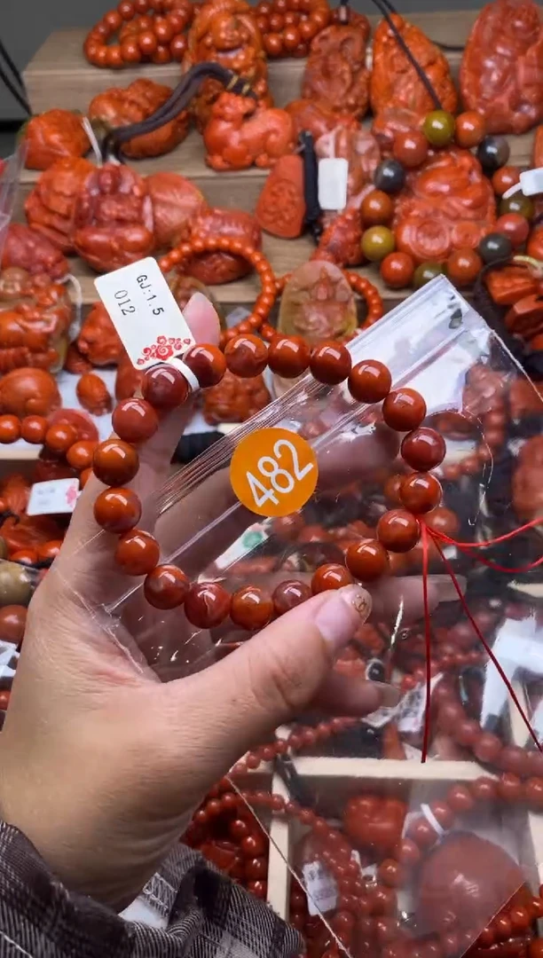 【闪购商品】南红玛瑙珠宝奇石未镶嵌482-10+