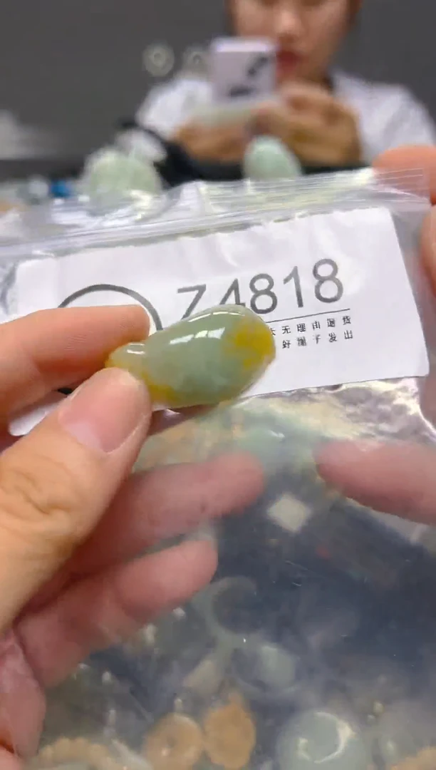 翡翠未镶嵌颈饰/Z/翡翠A货,1件也是批发价