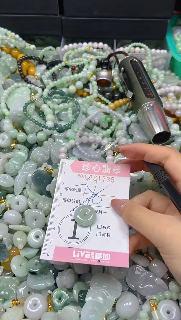 翡翠未镶嵌颈饰闪购0261735