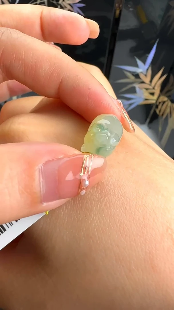 翡翠未镶嵌颈饰JJD0616027