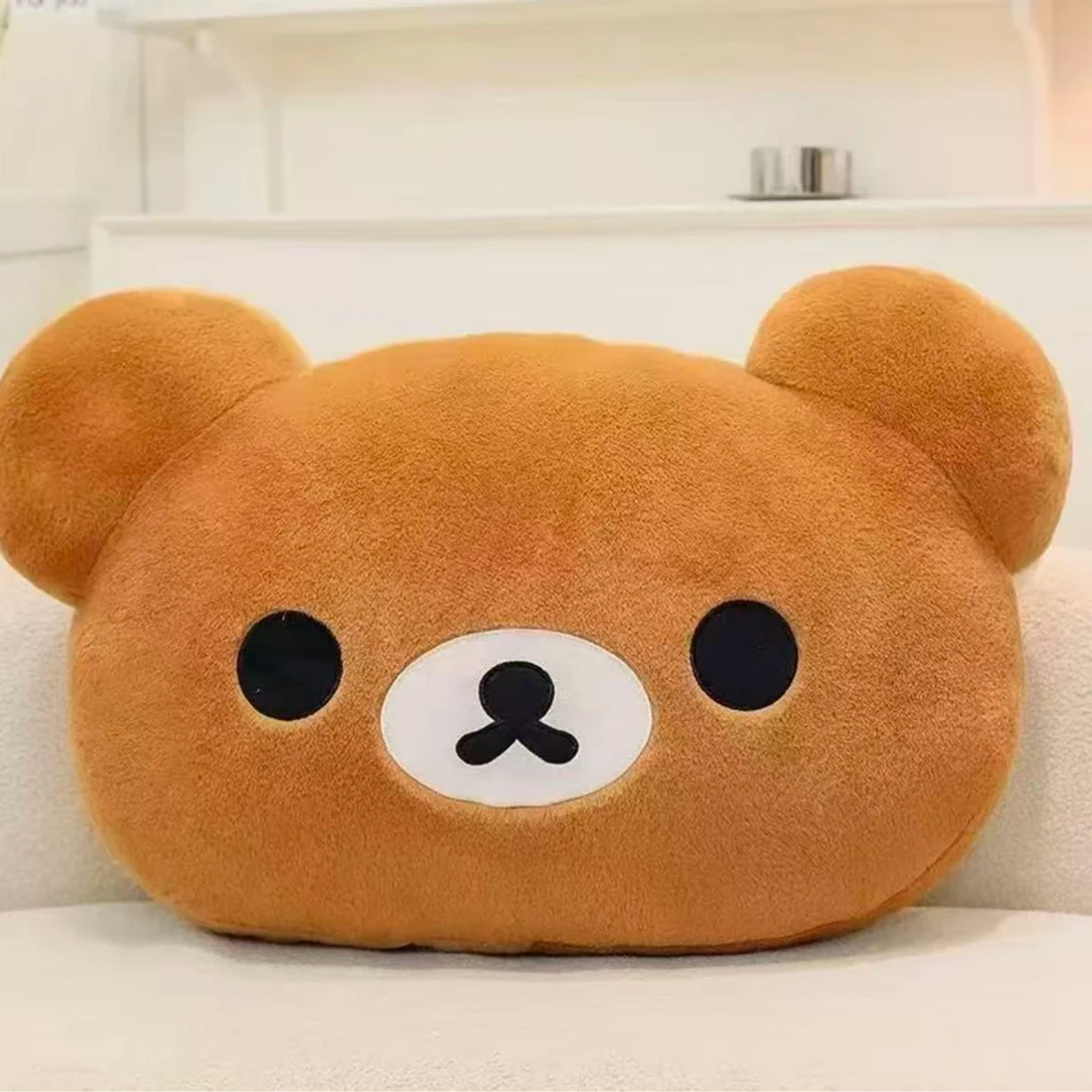 轻松熊毛绒可当床上搂睡抱枕公仔60厘米一个  （手工误差2-3厘米）