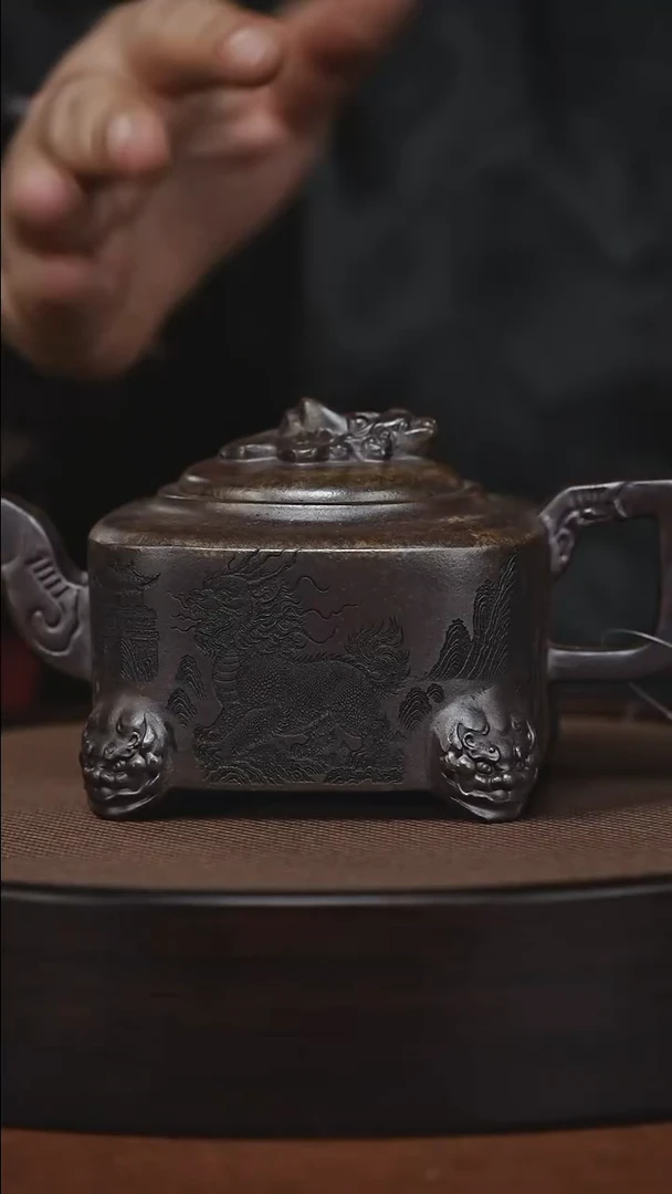 茶壶紫砂原矿紫砂壶