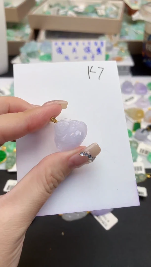 颈饰未镶嵌翡翠天然缅甸a货翡翠