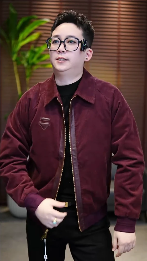 50码（125-140斤）羊皮拼接鹅绒夹克