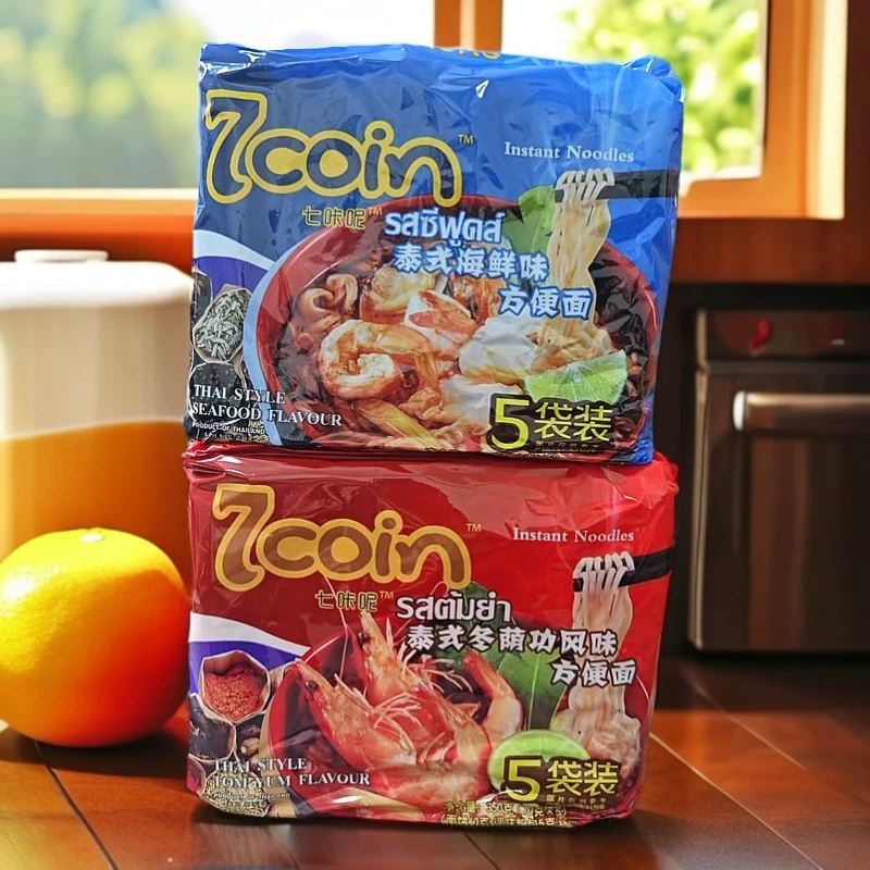 350g*2袋-泰国泰式海鲜味面/冬阴功味面【保质期到2025年10月15日】