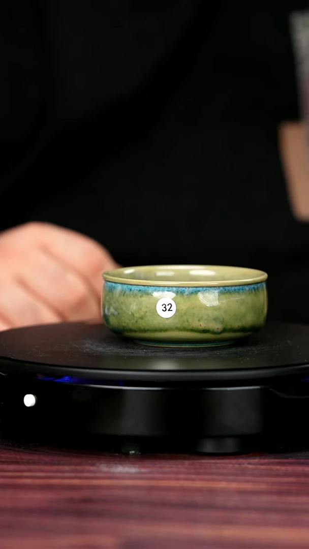 其他32#盼龙窑一级品原矿钧瓷普洱杯