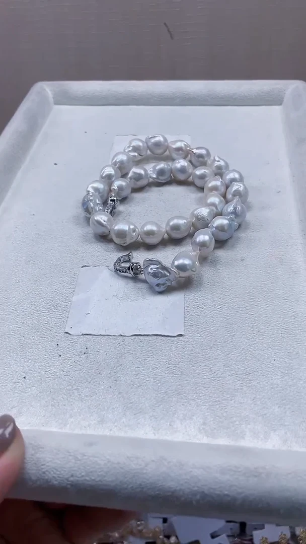 未镶嵌项链淡水珍珠【纯恬饰品】