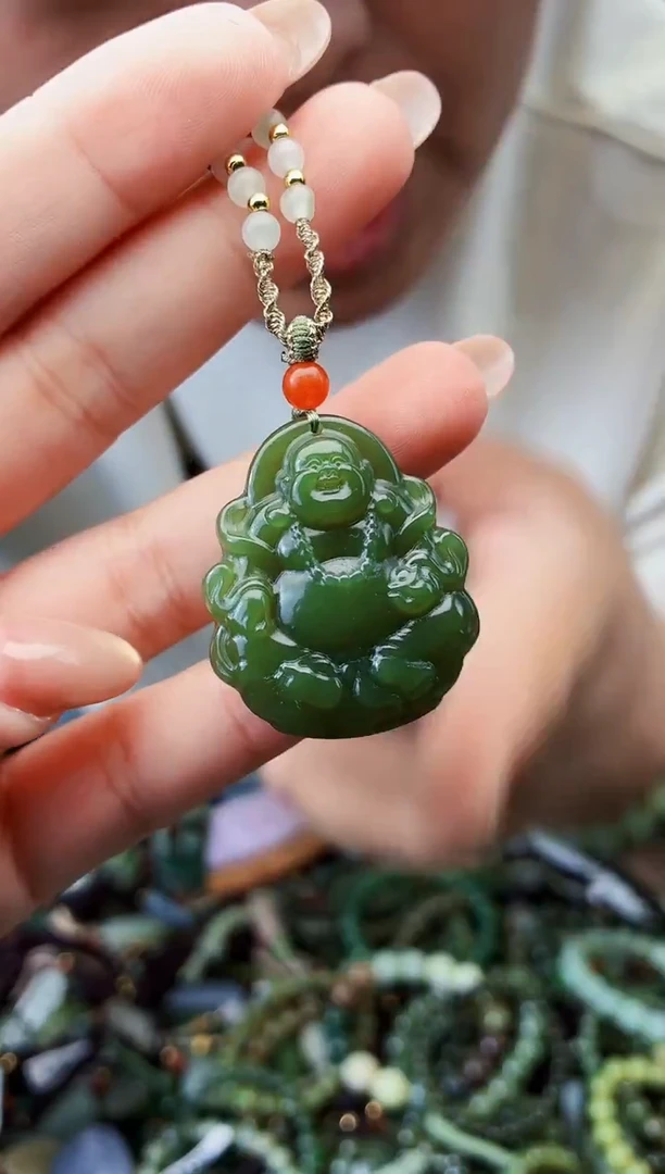 颈饰未镶嵌和田玉多样性发货拍一发一