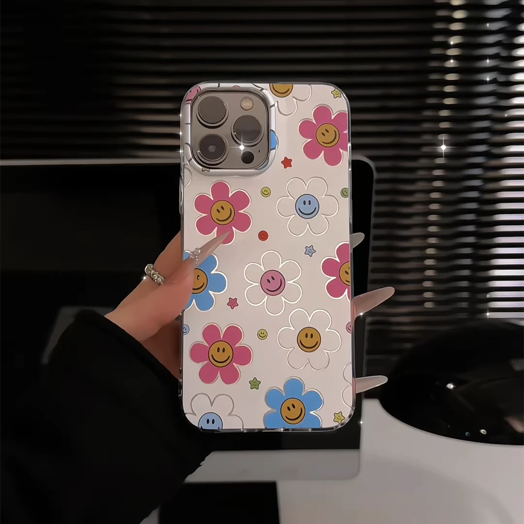 星星太阳花适用苹果17pro手机壳16PM华为90羽纱imd小米15荣耀oppo