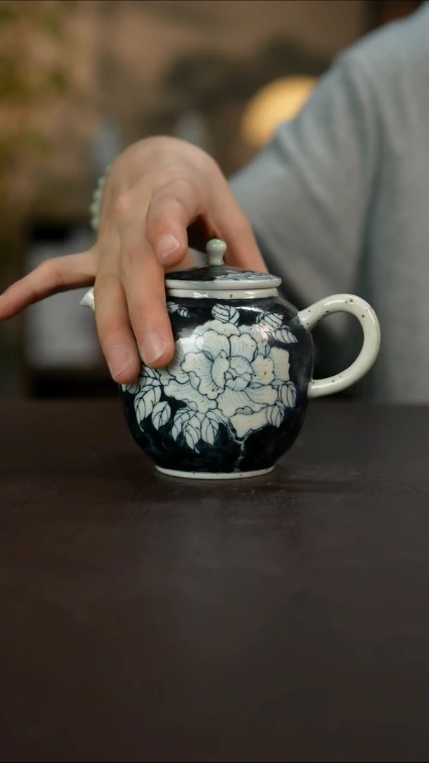 杯景德镇陶瓷杯碗柴烧多人