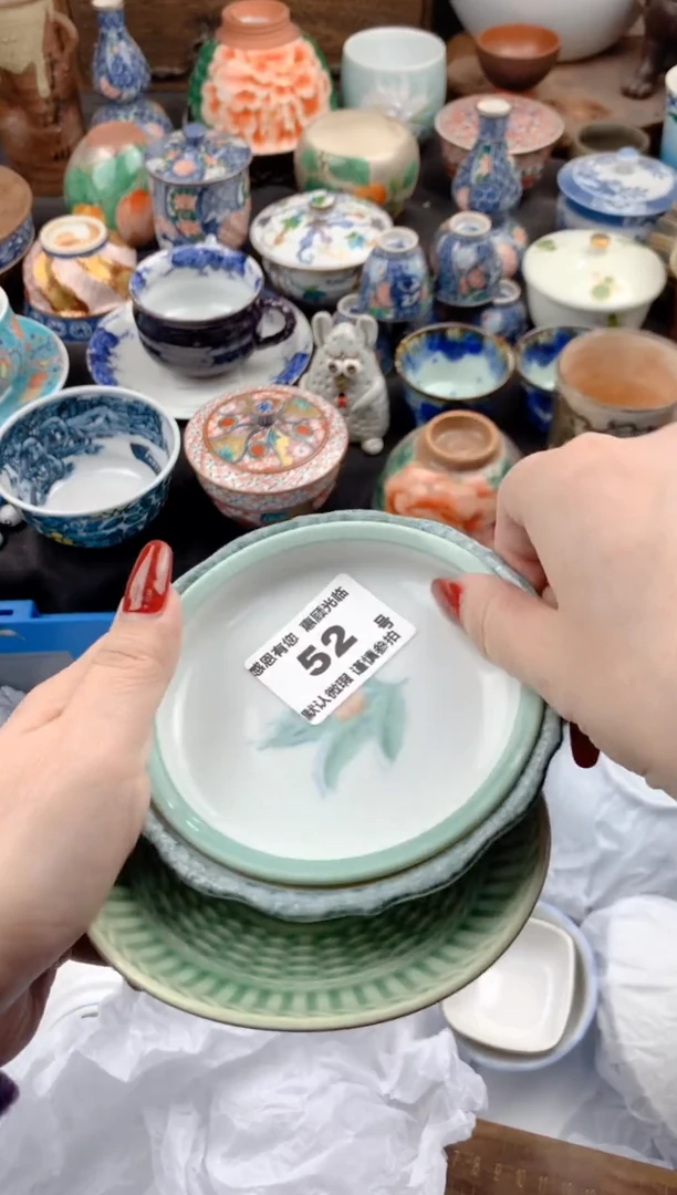 【闪购商品】瓷片52号九姑娘工艺品瓷器