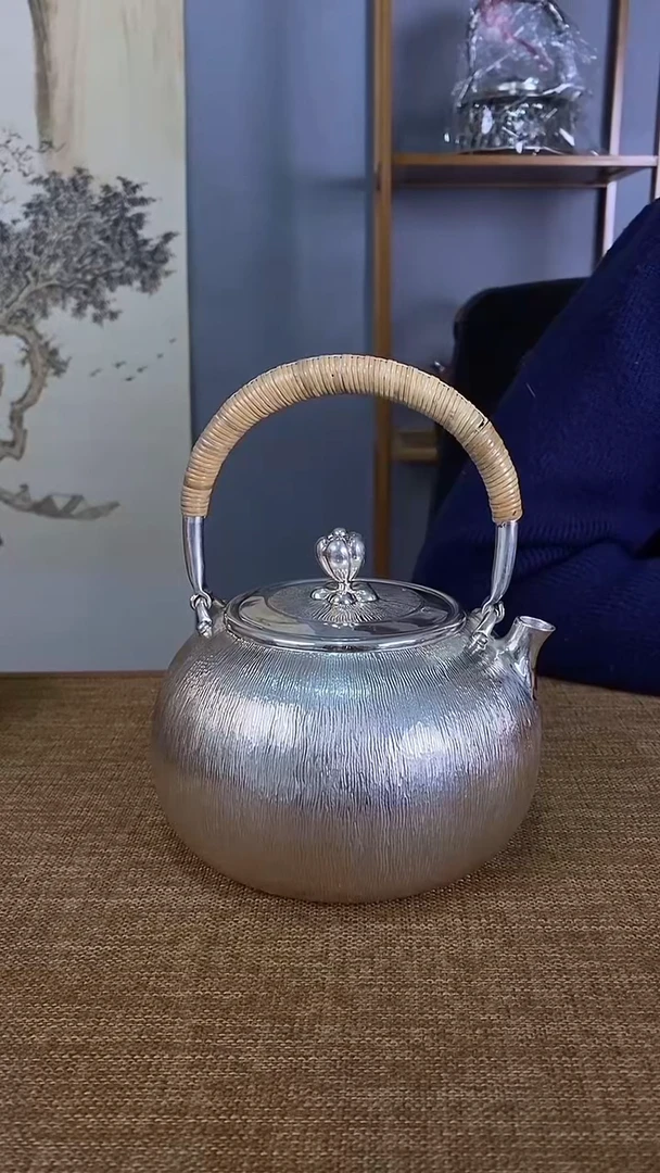 不二银工糖团烧水壶