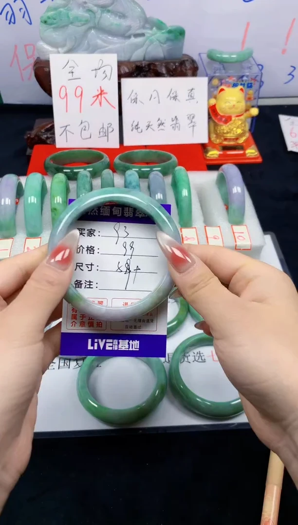 未镶嵌手镯翡翠93