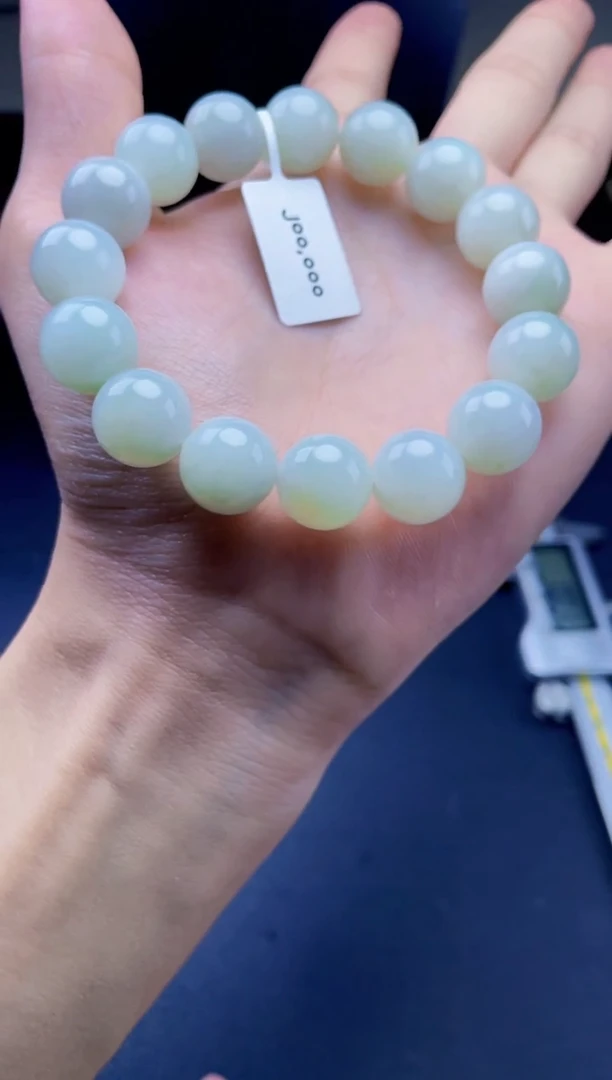 未镶嵌定制翡翠珠串