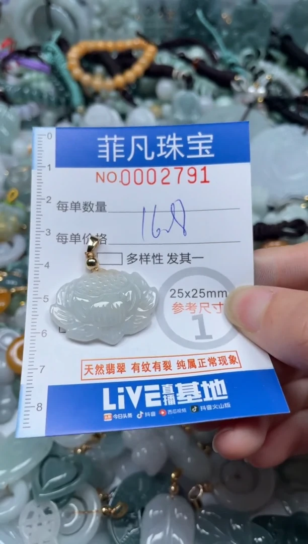 【闪购商品】翡翠颈饰未镶嵌00..2791