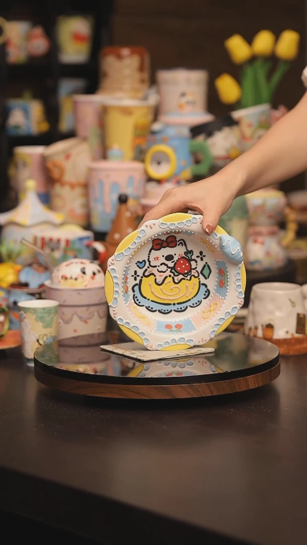 景德镇釉下彩绘设计师款式陶瓷