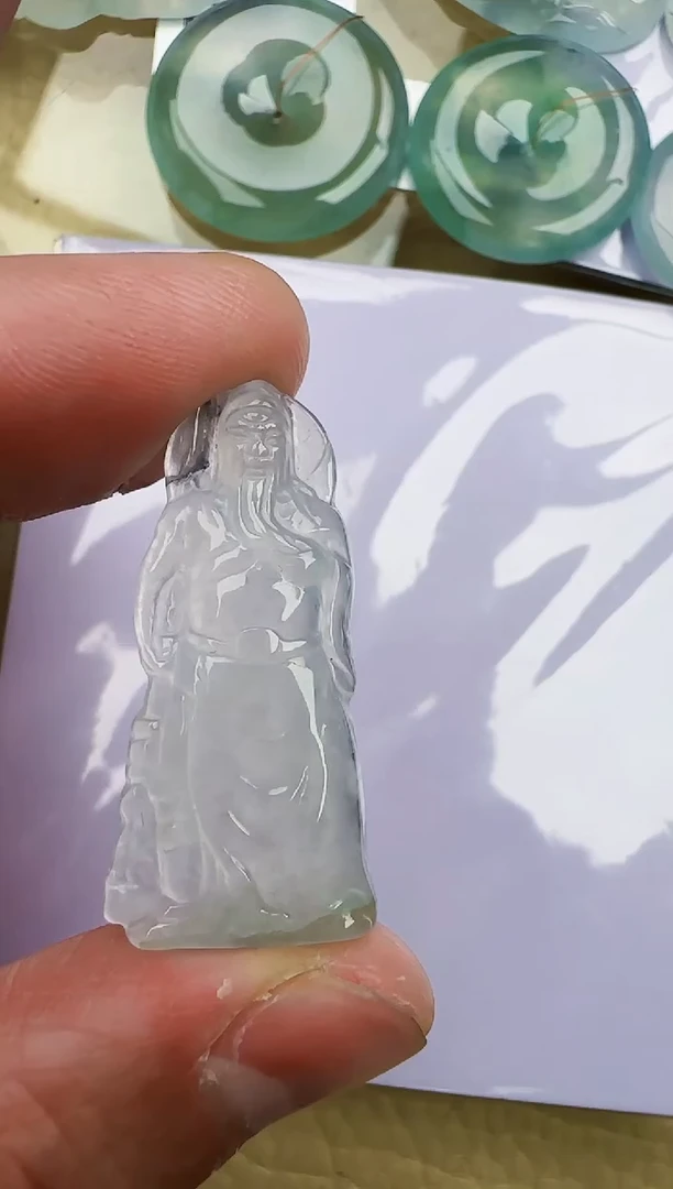 颈饰未镶嵌翡翠缅甸翡翠a货