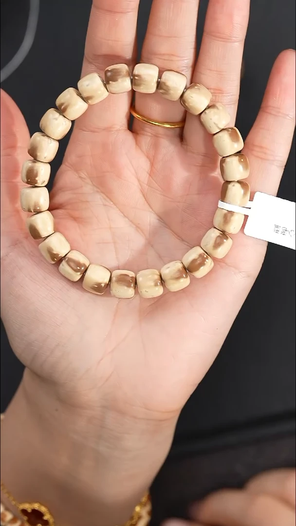 手串紫金鼠9.6mm8011三花实心鼠