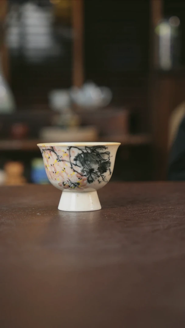 【闪购商品】杯景德镇陶瓷杯碗柴烧多人