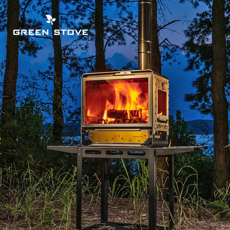 绿炉桌面大师Max Table Master 户外柴火炉露营帐篷取暖炉