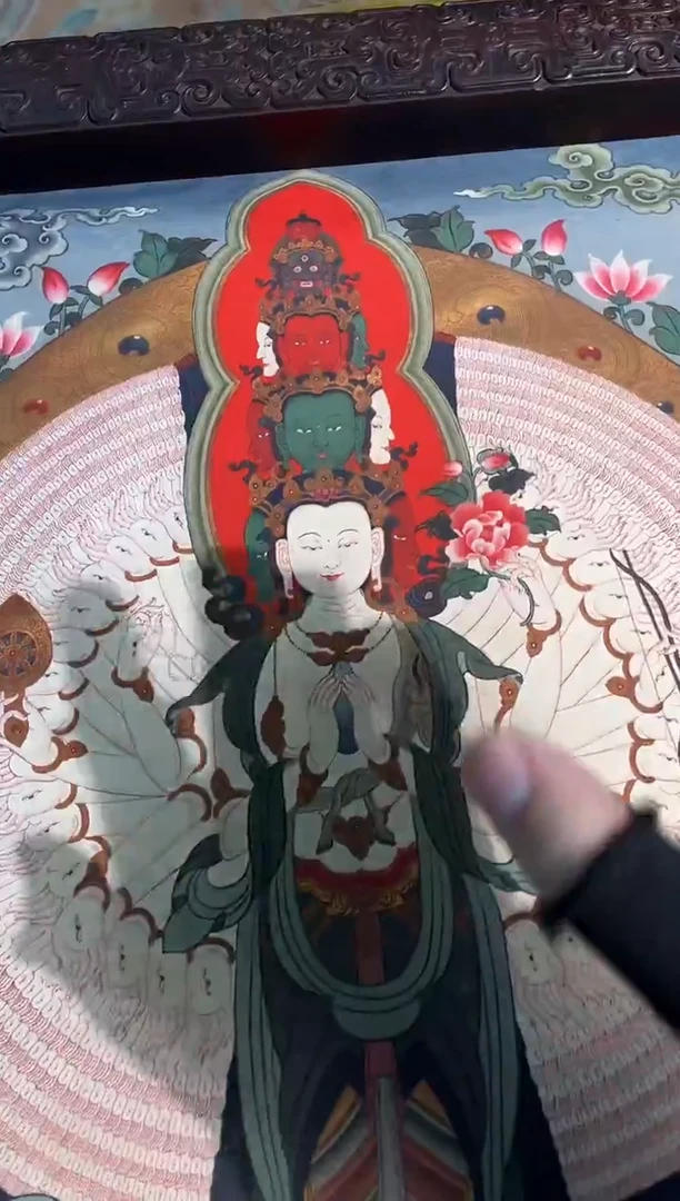 卷轴画天天的唐卡tk160