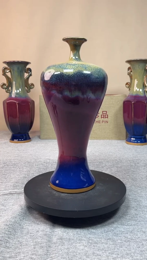 摆件神垕钧瓷收藏工艺品