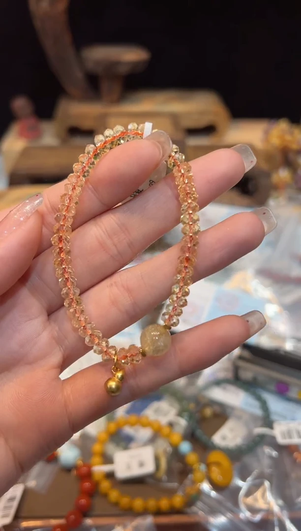 【闪购商品】水晶手链未镶嵌手饰@@E6299