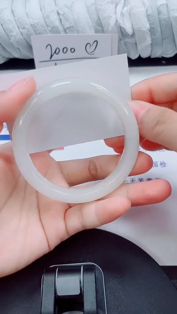 未镶嵌手镯石英质玉35-57/58