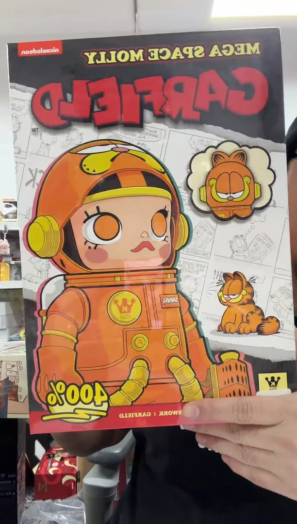 动态1molly加菲猫400%全新