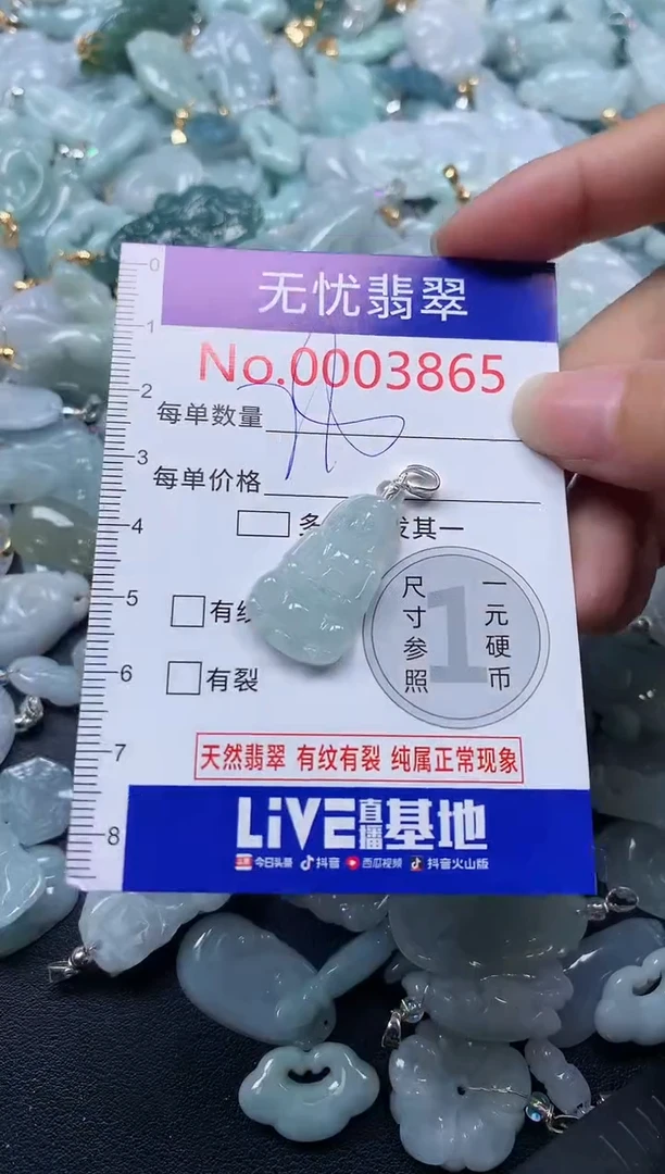 颈饰未镶嵌翡翠3865