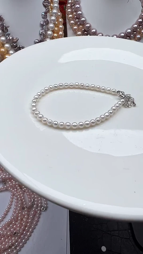 淡水珍珠未镶嵌颈饰1