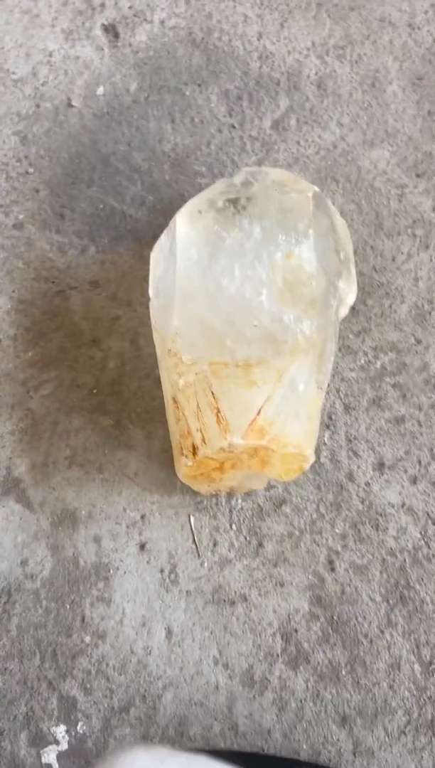 未镶嵌珠宝半成品水晶德*苑天然喜马拉雅白水晶柱拍3单99发1