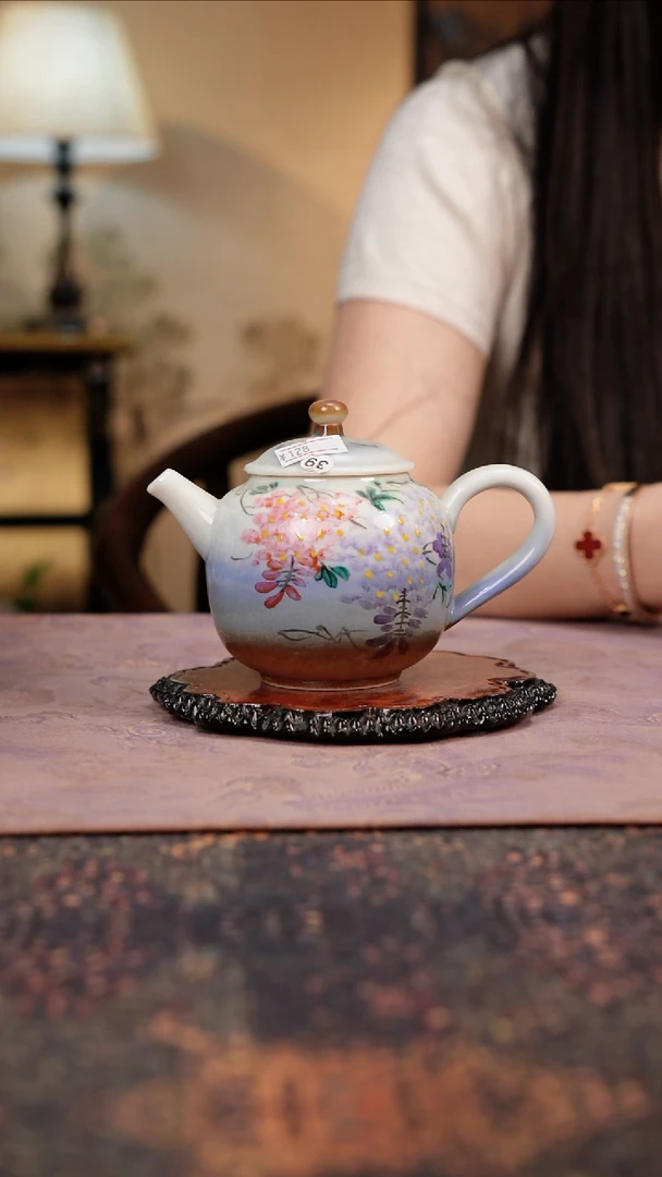 杯景德镇陶瓷杯碗柴烧多人