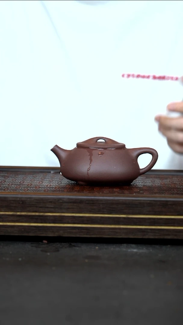 茶壶紫砂    LD     底槽青      景舟石瓢         200cc
