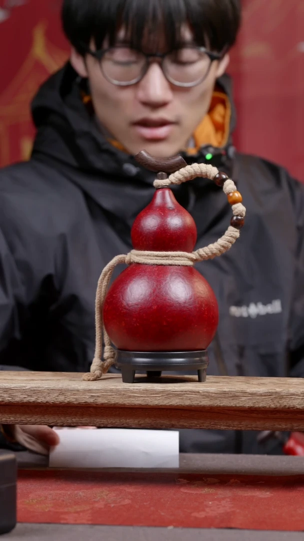 948微瑕尾货款大漆精品葫芦（介意勿拍）3-400ml