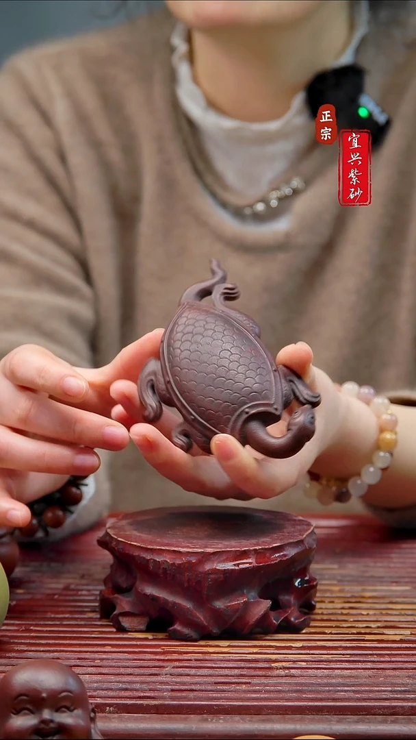 紫砂茶宠宜兴紫砂茶宠摆件